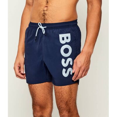 Boss BLACK Szorty kąpielowe OCTOPUS Regular Fit granatowy L Boss BLACK Szorty kąpielowe OCTOPUS Regular Fit granatowy L