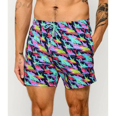 Vilebrequin Szorty kąpielowe MOORISE Regular Fit multikolor XL Vilebrequin Szorty kąpielowe MOORISE Regular Fit multikolor XL
