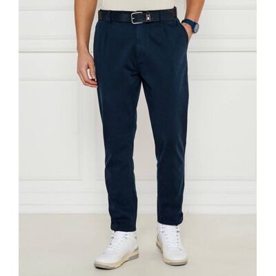 Tommy Jeans Spodnie Isaac Slim Fit granatowy L Tommy Jeans Spodnie Isaac Slim Fit granatowy L