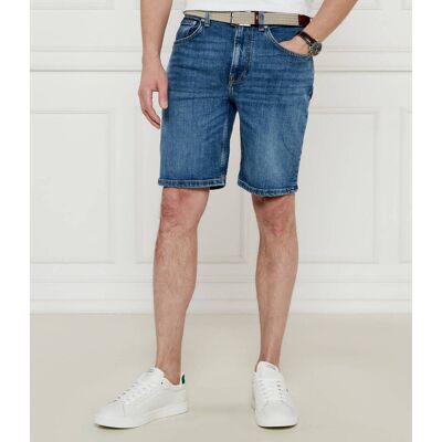 Tommy Hilfiger Jeansowe szorty BROOKLYN Regular Fit stretch niebieski 32 Tommy Hilfiger Jeansowe szorty BROOKLYN Regular Fit stretch niebieski 32