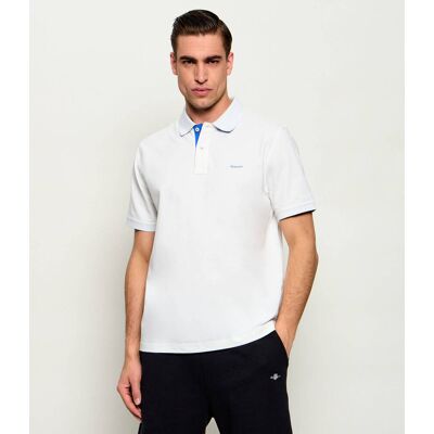Gant Polo Regular Fit biały XL Gant Polo Regular Fit biały XL