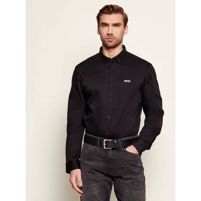 Boss GREEN Koszula ST_Motion L Regular Fit stretch czarny L Boss GREEN Koszula ST_Motion L Regular Fit stretch czarny L