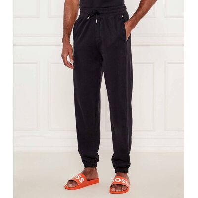 Boss BLACK Spodnie dresowe David Pants Regular Fit czarny M Boss BLACK Spodnie dresowe David Pants Regular Fit czarny M