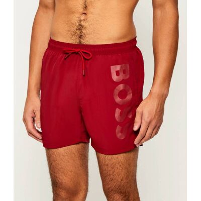 Boss BLACK Szorty kąpielowe OCTOPUS Regular Fit czerwony M Boss BLACK Szorty kąpielowe OCTOPUS Regular Fit czerwony M