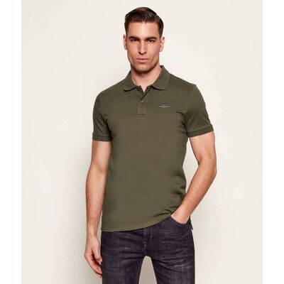 Aeronautica Militare Polo Slim Fit khaki XXL Aeronautica Militare Polo Slim Fit khaki XXL