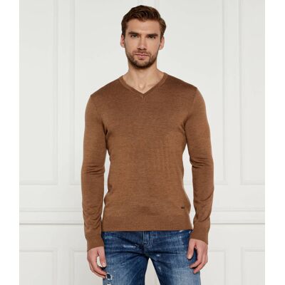 Joop! Sweter Damien Modern fit brązowy XXL Joop! Sweter Damien Modern fit brązowy XXL