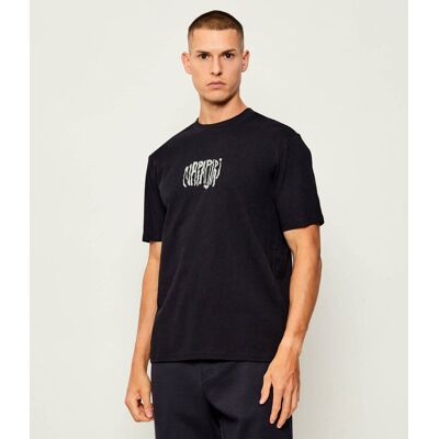 Napapijri T-shirt YUKIS Relaxed fit czarny XL Napapijri T-shirt YUKIS Relaxed fit czarny XL
