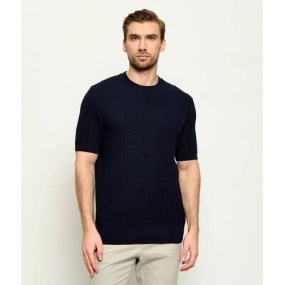 Boss BLACK Sweter H-Nilton Regular Fit granatowy M Boss BLACK Sweter H-Nilton Regular Fit granatowy M