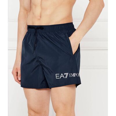 EA7 Szorty kąpielowe Regular Fit granatowy S EA7 Szorty kąpielowe Regular Fit granatowy S