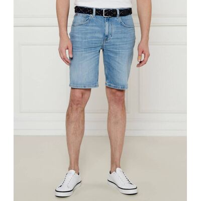 Tommy Hilfiger Jeansowe szorty BROOKLYN Regular Fit stretch niebieski 32 Tommy Hilfiger Jeansowe szorty BROOKLYN Regular Fit stretch niebieski 32