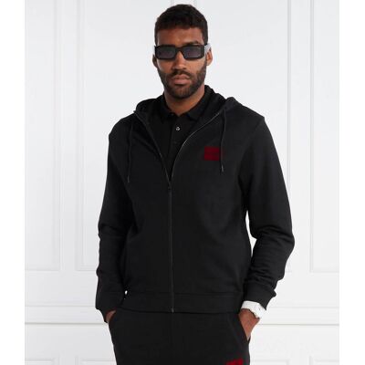 HUGO Bluza Daple Regular Fit czarny XS HUGO Bluza Daple Regular Fit czarny XS