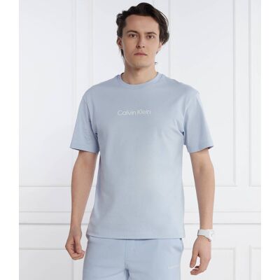 Calvin Klein T-shirt Comfort fit błękitny L Calvin Klein T-shirt Comfort fit błękitny L