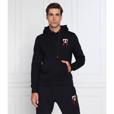 Tommy Hilfiger Bluza Regular Fit granatowy XXXL Tommy Hilfiger Bluza Regular Fit granatowy XXXL