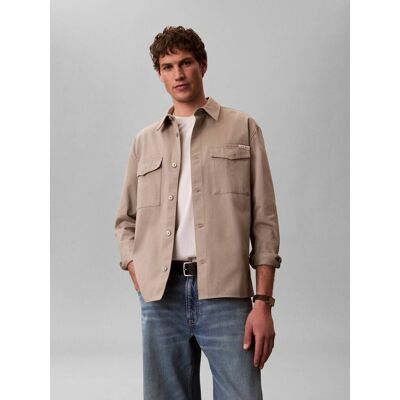 Calvin Klein Jeans Koszula Relaxed fit khaki S Calvin Klein Jeans Koszula Relaxed fit khaki S