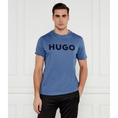 HUGO T-shirt Dulivio Regular Fit niebieski M HUGO T-shirt Dulivio Regular Fit niebieski M