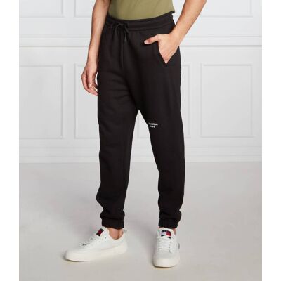 Calvin Klein Jeans Spodnie dresowe Regular Fit czarny L Calvin Klein Jeans Spodnie dresowe Regular Fit czarny L