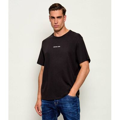 Michael Kors T-shirt Classic fit czarny XXL Michael Kors T-shirt Classic fit czarny XXL