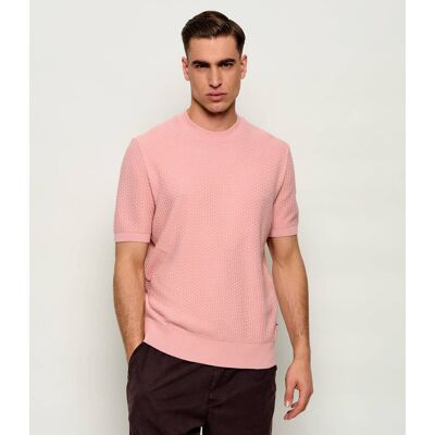 Boss BLACK Sweter H-Nilton Regular Fit różowy M Boss BLACK Sweter H-Nilton Regular Fit różowy M