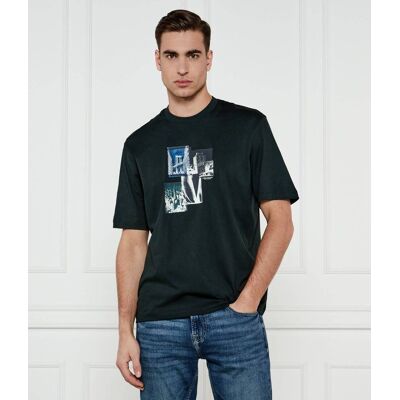 Giorgio Armani Exchange T-shirt Regular Fit zielony XXL Giorgio Armani Exchange T-shirt Regular Fit zielony XXL