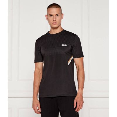 Boss GREEN T-shirt Tech TOC Slim Fit czarny S Boss GREEN T-shirt Tech TOC Slim Fit czarny S