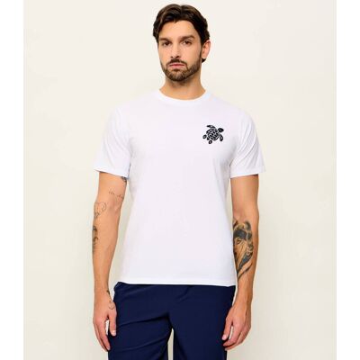 Vilebrequin T-shirt PARTISOL Regular Fit biały XXL Vilebrequin T-shirt PARTISOL Regular Fit biały XXL