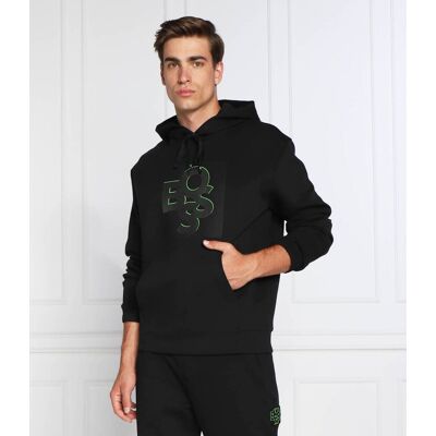 Boss GREEN Bluza Sooded Regular Fit czarny XXL Boss GREEN Bluza Sooded Regular Fit czarny XXL