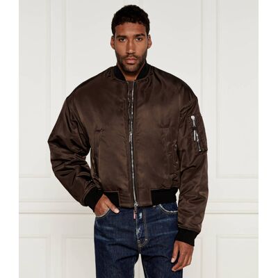 Dsquared2 Kurtka bomber 80''s Regular Fit brązowy 50 Dsquared2 Kurtka bomber 80''s Regular Fit brązowy 50