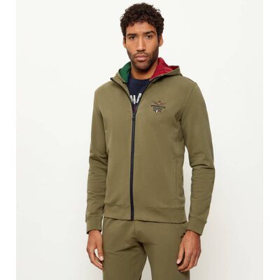 Aeronautica Militare Bluza Regular Fit oliwkowy L Aeronautica Militare Bluza Regular Fit oliwkowy L