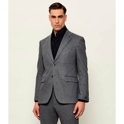 Karl Lagerfeld Marynarka Slim Fit grafitowy 52 Karl Lagerfeld Marynarka Slim Fit grafitowy 52