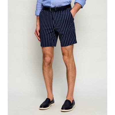 Boss BLACK Szorty chino C-Kane1 Regular Fit granatowy 34 Boss BLACK Szorty chino C-Kane1 Regular Fit granatowy 34