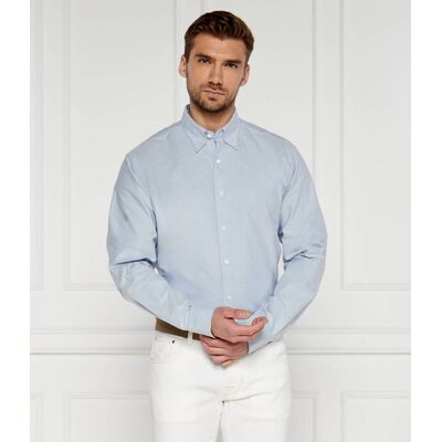 Oscar Jacobson Koszula Casual Oxford Regular Fit niebieski XXL Oscar Jacobson Koszula Casual Oxford Regular Fit niebieski XXL