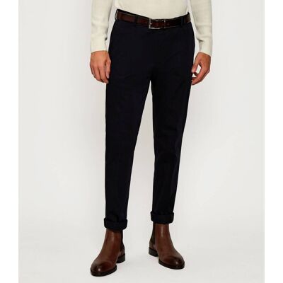 Joop! Spodnie chino Hank12-W Slim Fit granatowy 46 Joop! Spodnie chino Hank12-W Slim Fit granatowy 46