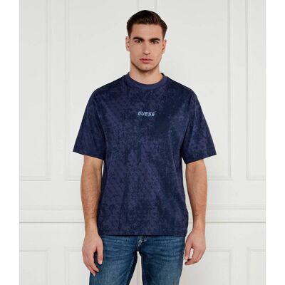Guess ACTIVE T-shirt GOTAM Relaxed fit granatowy L Guess ACTIVE T-shirt GOTAM Relaxed fit granatowy L