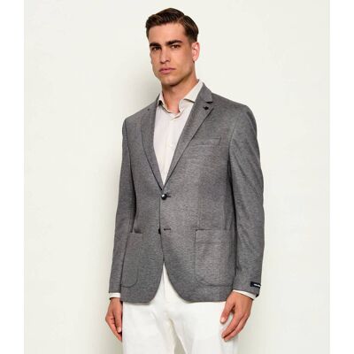 Karl Lagerfeld Marynarka Regular Fit szary 52 Karl Lagerfeld Marynarka Regular Fit szary 52