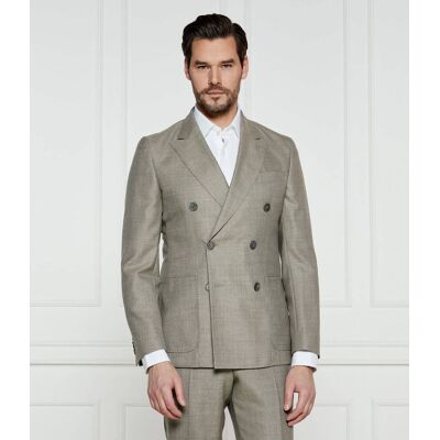 Boss BLACK Wełniana marynarka C-Huge-DB-251 Slim Fit beżowy 52 Boss BLACK Wełniana marynarka C-Huge-DB-251 Slim Fit beżowy 52