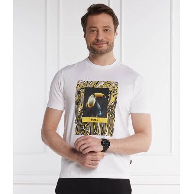 Boss ORANGE T-shirt Te_Tucan Regular Fit biały XXL Boss ORANGE T-shirt Te_Tucan Regular Fit biały XXL