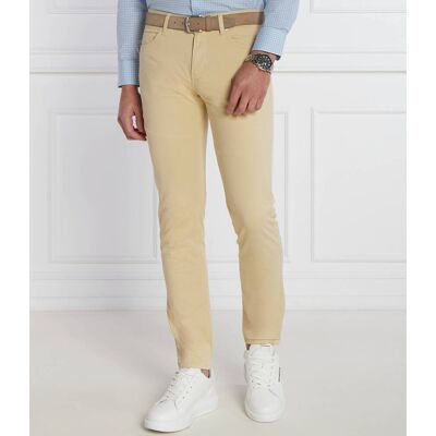 Boss BLACK Spodnie Delaware 3-1-20 Slim Fit beżowy 36/34 Boss BLACK Spodnie Delaware 3-1-20 Slim Fit beżowy 36/34