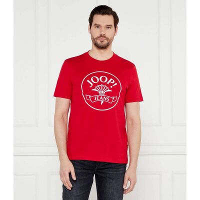 Joop! Jeans T-shirt Regular Fit czerwony XXL Joop! Jeans T-shirt Regular Fit czerwony XXL