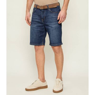 Joop! Jeansowe szorty Fort Modern fit granatowy 32 Joop! Jeansowe szorty Fort Modern fit granatowy 32