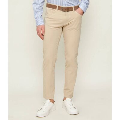 Boss BLACK Spodnie chino H-Delaware5 Slim Fit beżowy 33/32 Boss BLACK Spodnie chino H-Delaware5 Slim Fit beżowy 33/32