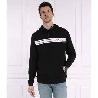 Tommy Hilfiger Bluza UM0UM03253 Regular Fit czarny XXL Tommy Hilfiger Bluza UM0UM03253 Regular Fit czarny XXL