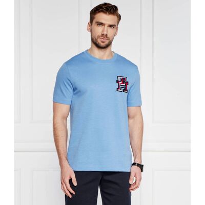 Tommy Hilfiger T-shirt BADGE TEE Regular Fit niebieski M Tommy Hilfiger T-shirt BADGE TEE Regular Fit niebieski M