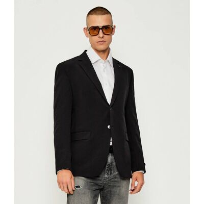 Karl Lagerfeld Marynarka CLEVER Slim Fit czarny 50 Karl Lagerfeld Marynarka CLEVER Slim Fit czarny 50