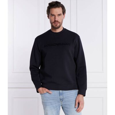 Giorgio Armani Emporio Armani Bluza Comfort fit czarny XXL Giorgio Armani Emporio Armani Bluza Comfort fit czarny XXL