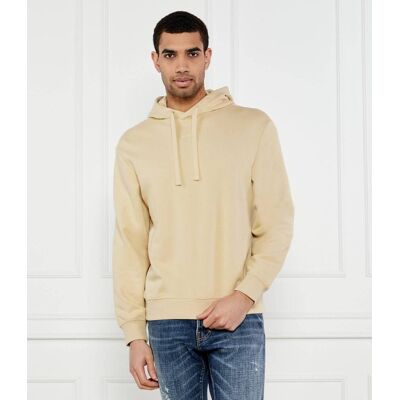 HUGO Bluza Dapo Regular Fit beżowy XXL HUGO Bluza Dapo Regular Fit beżowy XXL