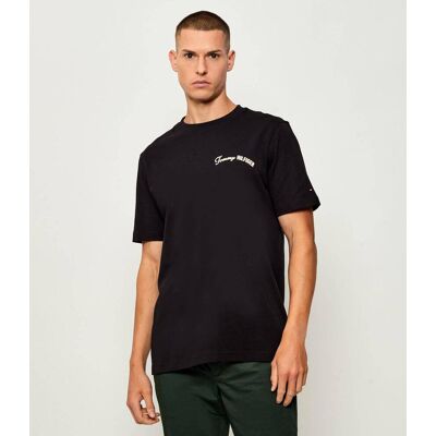 Tommy Hilfiger T-shirt AMERICAN CLASSICS Regular Fit czarny M Tommy Hilfiger T-shirt AMERICAN CLASSICS Regular Fit czarny M