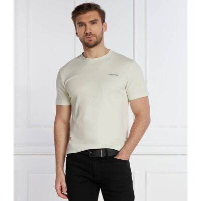 Calvin Klein T-shirt Regular Fit pistacjowy XL Calvin Klein T-shirt Regular Fit pistacjowy XL