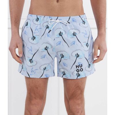 Hugo Bodywear Szorty kąpielowe RICO Regular Fit błękitny M Hugo Bodywear Szorty kąpielowe RICO Regular Fit błękitny M