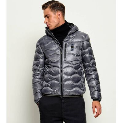 BLAUER Puchowa kurtka Wave Regular Fit szary XXL BLAUER Puchowa kurtka Wave Regular Fit szary XXL