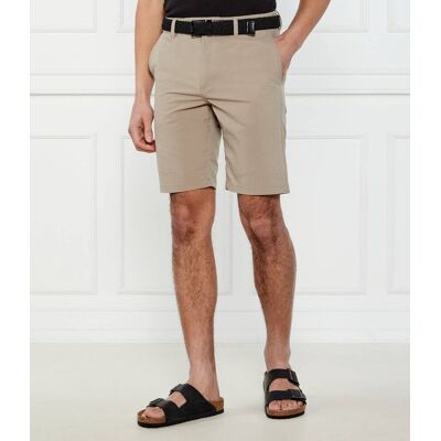 Boss ORANGE Szorty chino DS-1-S Tapered fit beżowy 31 Boss ORANGE Szorty chino DS-1-S Tapered fit beżowy 31